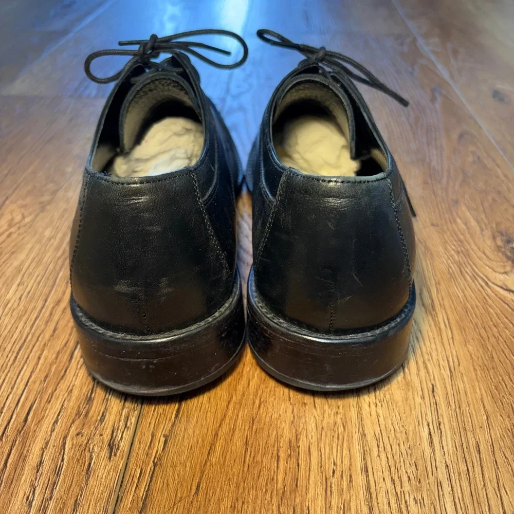 J Murphy Shoes Mens 9‎ M Leather Oxford Dress Shoes Lace Up Johnston Murphy